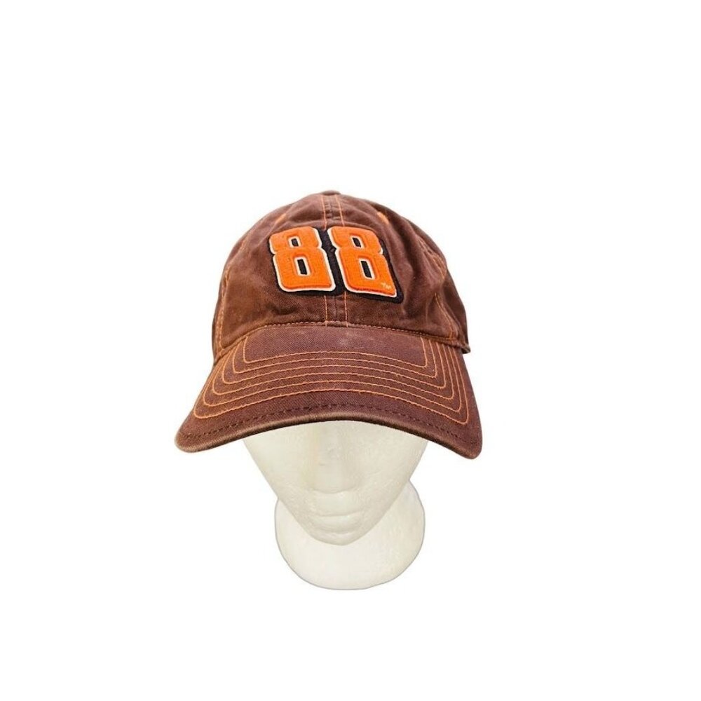 JR Nation Men  Adult Hat‎ Adjustable NASCAR Brown Cap Chase OSFM